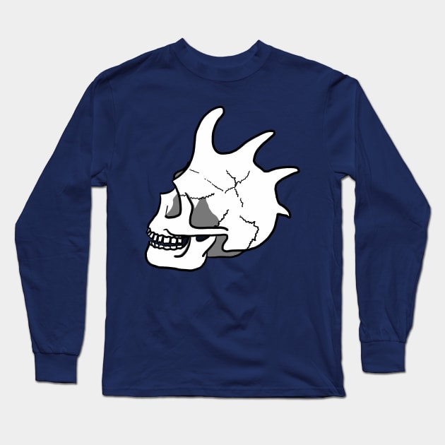 Skull punk design Long Sleeve T-Shirt by Gavlart